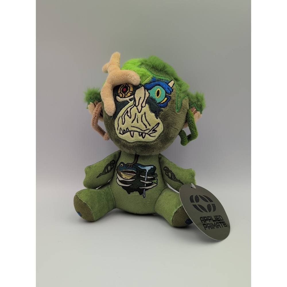 Juniper Creates Ape Monster Applied Primate Stuffed Animal Plushie Made by Apes